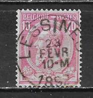 46  Oblitération Centrale LESSINES - LOOK!!!! - 1884-1891 Leopold II