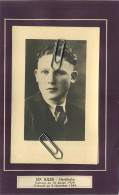 Jules Six : Harelbeke 1924    -  Munchen Onthoofd 1944   (  Oorlog  40-45 ) ** Prent Is Opgeplakt ** - Devotion Images