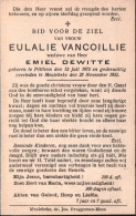 Eulalie Vancoillie (1872-1933) - Devotion Images