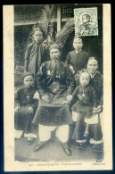 Cpa Du Viêt Nam  Annam Tourane - Famille Annamite     STEP103bis - Viêt-Nam