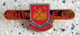 2) Fußball Anstecknadel Badge West Ham United FC Hammers London East End England Football Angleterre Speldje Distintivo - Fútbol