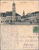 Königsbrück Kinspork Marktplatz Mit Ratskeller Und Polizei Wache 1912 - Koenigsbrueck