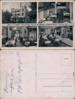 Ahlbeck (Usedom) 4 Bild: Innen Und Außen Hotel Tannenburg 1940  - Autres & Non Classés