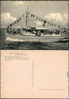 Ansichtskarte  Schiff "Hai" 1960 - Transbordadores