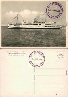 Ansichtskarte  MS "Glückauf" 1955 - Ferries