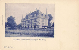 37 AZAY LE RIDEAU LE CHÂTEAU - Azay-le-Rideau