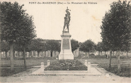 60 PONT SAINTE MAXENCE MONUMENT DES VETERANS - Pont Sainte Maxence