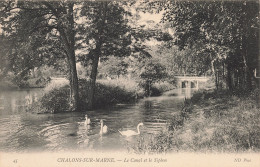 51 CHALONS SUR MARNE LE CANAL  - Camp De Châlons - Mourmelon