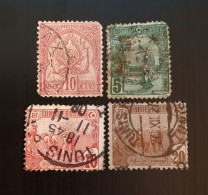 Tunisie 1893 -1902 Coat Of Arms,  Mosqueé De Kairouan& 1906/1921 Laboureurs - Used Stamps