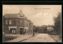 AK Bargteheide, Strassenpartie Mit Herrenausstatter  - Bargteheide