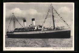 AK Schnelldampfer Monte Sarmiento In Küstennähe, Passagierschiff  - Steamers