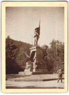 Fotografie Unbekannter Fotograf, Ansicht Innsbruck, Blick Auf Das Andreas-Hofer Denkmal Auf Dem Bergisel  - Lieux