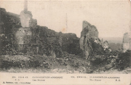 55 CLERMONT EN ARGONNE LES RUINES - Clermont En Argonne