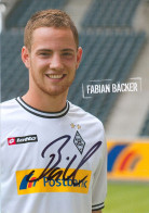 Fußball-Autogrammkarte AK Fabian Bäcker Borussia Mönchengladbach 10-11 Rotenburg An Der Fulda Heringen Werra Offenbach - Authographs