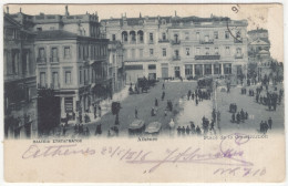 Athènes.  Place De La Constitution. - (Greece) - 1906 - Tram - Griechenland