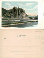 Schreckenstein  Aussig Střekov (Laben) Ústí Nad Labem  Dampfer Und Burg 1908 - Czech Republic