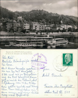 Ansichtskarte Bad Schandau Dampfer Dresden - Stadt 1963  - Bad Schandau