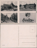 Görlitz Zgorzelec 3 Bild: Berlinerstrasse, Hauptbahnof, Postplatz 1955  - Görlitz