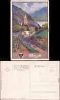 Ansichtskarte  Spitze - Kirche Deutscher Schulbund 1938 - 1900-1949