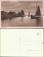 Ansichtskarte Edam-Volendam Partie Im Hafen Segelboote 1930 - Volendam