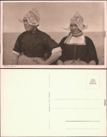 Ansichtskarte Edam-Volendam Frauen, Tracht Am Meer 1930 - Volendam