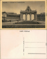 Ansichtskarte Brüssel Bruxelles L Arcade Du Cinquantenaire 1932  - Sonstige & Ohne Zuordnung