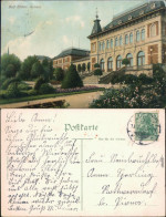 Ansichtskarte Bad Elster Kurhaus Mit Gartenanlage 1904 - Bad Elster
