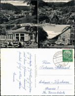 Ansichtskarte Bad Teinach-Zavelstein Panorama, Gaststätte, Straße 1958 - Bad Teinach