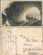 Stavanger Snetunnel Haukelid/Gletschertunnel - Pferdegespann 1914  - Norvegia