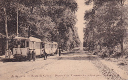 Bonsecours Route De Conde Depart D Un Tramways Electrique Pour Valenciennes - Autres & Non Classés