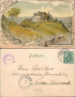 Ansichtskarte Coburg Veste Coburg - Künstlerkarte 1898 - Coburg