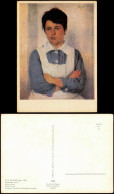 Künstlerkarte Kunst G. K. MÜLLER (geb. 1926) Schwester Anna 1966 - Pittura & Quadri