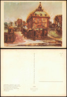 Künstlerkarte Kunstwerk: GERHARD STENGEL  Fasanenschlößchen Bei Moritzburg 1969 - Pittura & Quadri