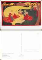 Künstlerkarte Kunstwerk: HENRY VAN DE VELDE (1863-1957) Die Engelswache 1970 - Pittura & Quadri