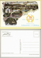 Callnberg-Lichtenstein (Sachsen) Repro Schloss, Stadtbad 1920/1995 - Lichtenstein