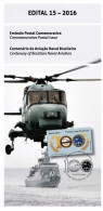 Brochure Brazil Edital 2016 15 Naval Aviation Helicopter Brazilian Ship Without Stamp - Brieven En Documenten