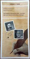 Brochure Brazil Edital 2016 02 Diplomatic Relations Nicaragua Literature Without Stamp - Briefe U. Dokumente