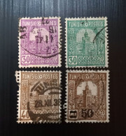 Tunisie 1926 /1931 Land And People Grande Mosquée De Tunis Modèle: P. Proust Lot2 - Used Stamps