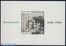 Netherlands 2006 Rembrandt S/s (thick Paper), Mint NH, Art - Paintings - Rembrandt - Nuevos