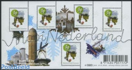 Netherlands 2008 Beautiful Holland, Zoetermeer S/s, Mint NH, Various - Mills (Wind & Water) - Tourism - Neufs