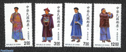 Taiwan 1991 Costumes 4v, Mint NH, Various - Costumes - Kostüme