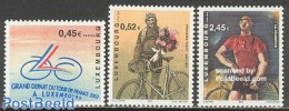 Luxemburg 2002 Tour De France 3v, Mint NH, Sport - Cycling - Sport (other And Mixed) - Ongebruikt