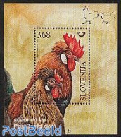 Slovenia 2003 Chicken S/s, Mint NH, Nature - Birds - Poultry - Slovenia