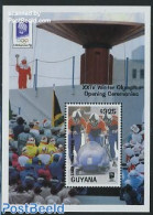 Guyana 1993 Olympic Winter Games Lillehammer S/s, Mint NH, History - Sport - Germans - (Bob) Sleigh Sports - Olympic W.. - Wintersport (Sonstige)