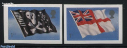 Great Britain 2001 Flags 2v S-a, Mint NH, History - Flags - Unused Stamps