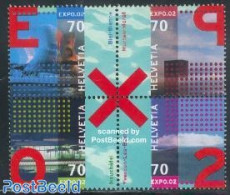 Switzerland 2002 Expo 4v [+], Mint NH, Art - Modern Architecture - Unused Stamps