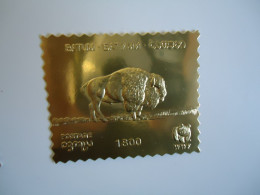 BATUM  MNH   ANIMALS STAMPS   WWF COLD  BUFFALO  RELIEF PROF - Unused Stamps