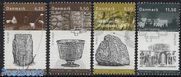 Denmark 2003 Archaeology 4v, Mint NH, History - Archaeology - Unused Stamps