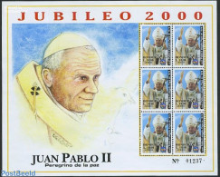 Honduras 2000 Holy Year 2000 6v M/s, Mint NH, Religion - Pope - Religion - Papes