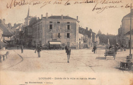 71-LOUHANS-Entree De La Ville Et Rue Du Musee-N 6002-B/0301 - Louhans